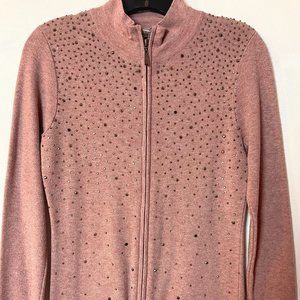 Liquid Sweater with rhinestones size L